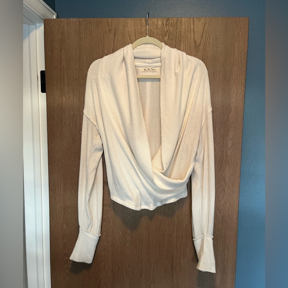 Free People Crop Sweater